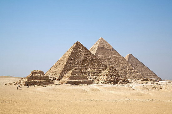 Pyramides de Gizeh en Egypte. Photo : Ricardo Liberato.
