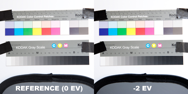 Récupération des basses lumières à -2 EV.