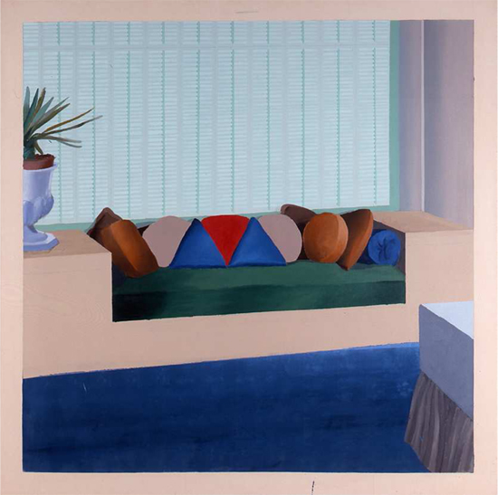 Some Neat Cushions, 1967. David Hockney.