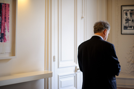 Jacques Attali. Photo : Jean-Romain Pac.