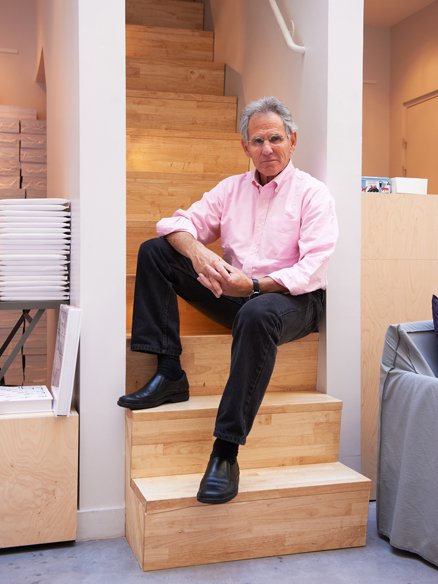 Jon Kabat-Zinn pour Inexploré Magazine. Photo : Jean-Romain Pac.