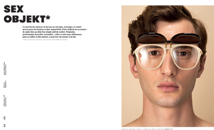 « SEX OBJEKT* » shades' series for L'OPTIMUM (#94) by Jean-Romain PAC