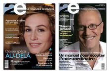 Covers of 2E Magazine #9 (2011) and #4 (2010)